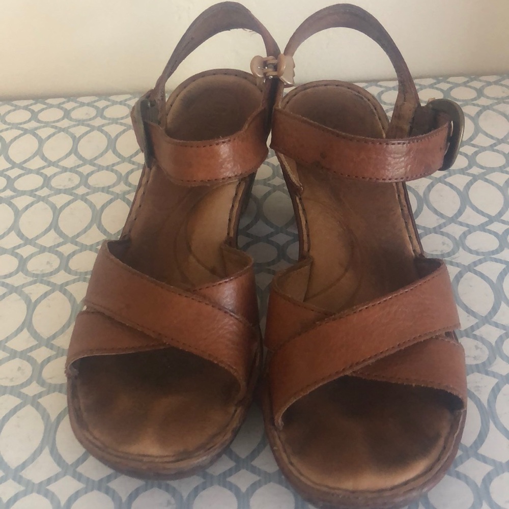 Tan Born sandals